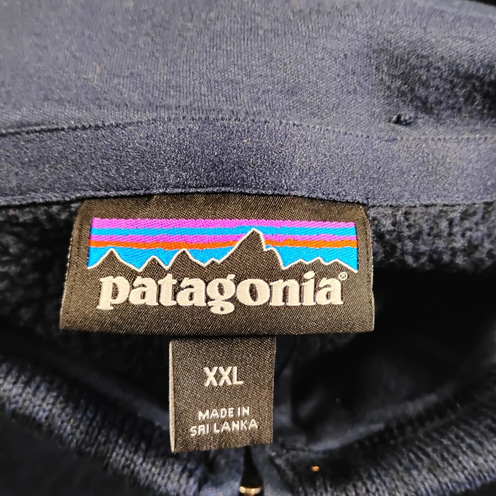 Patagonia Better Sweater Full Zip Jacket Mens XXL Blue Juniper Square 25528 - Picture 8 of 10